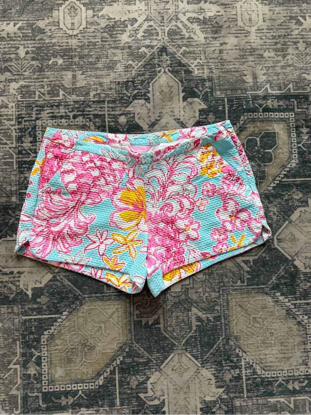 Lily Pulitzer women’s Adie seersucker shorts size 12